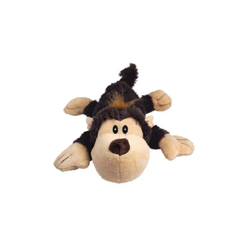Hračka Kong Dog Cozie Naturals Ovečka-Opica-Sob s pískatkom, polyester, M