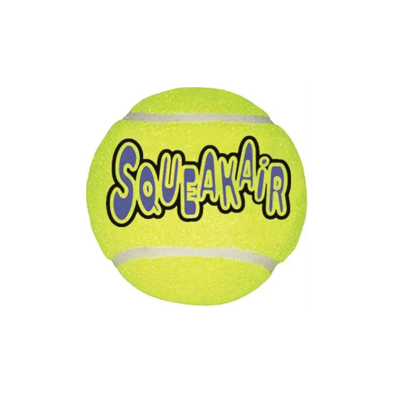 Hračka Kong Dog SqueakAir Lopta s pískatkom tenis, guma