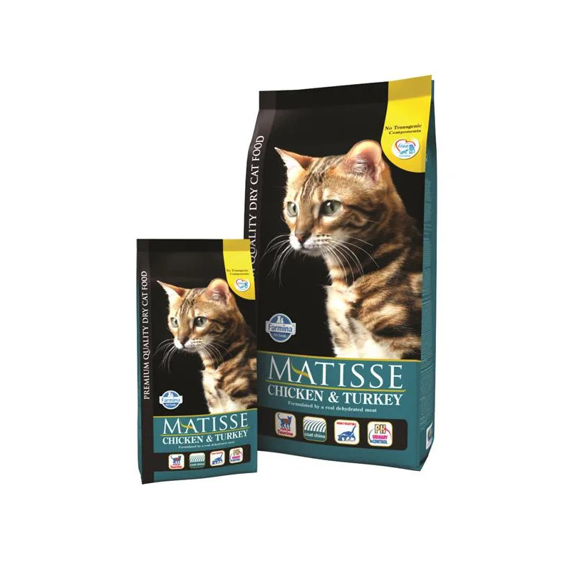 Farmina MO P MATISSE za odrasle mačke, piletina i puretina 10 kg