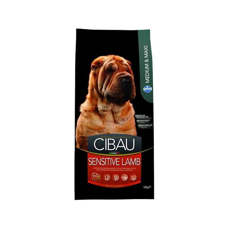 Farmina MO SP CIBAU dog adult medium & maxi, sensitive lamb 12 kg
