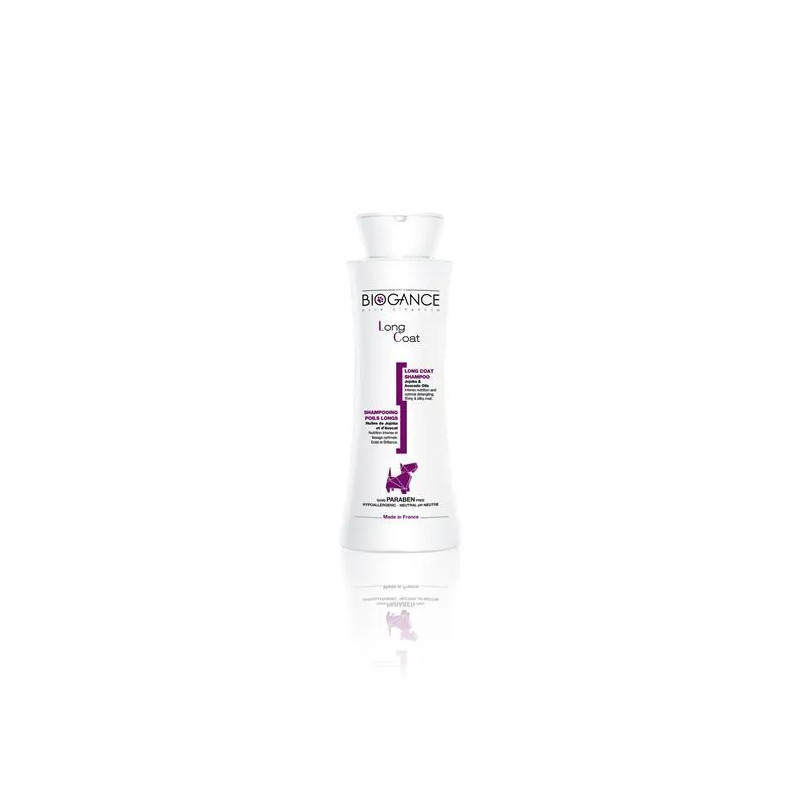 Šampón BIOGANCE Long Coat 250 ml (dlhosrsté plemená)