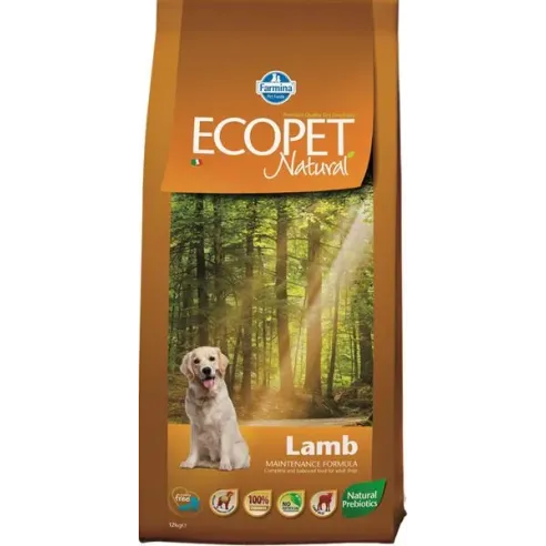 Farmina MOP ECOPET za odrasle pse srednje veličine, janjetina 12 + 2 kg