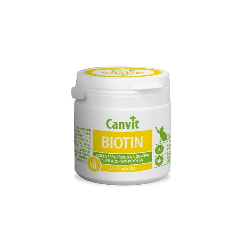 Canvit Biotin pre mačky 100 tbl. 100 g