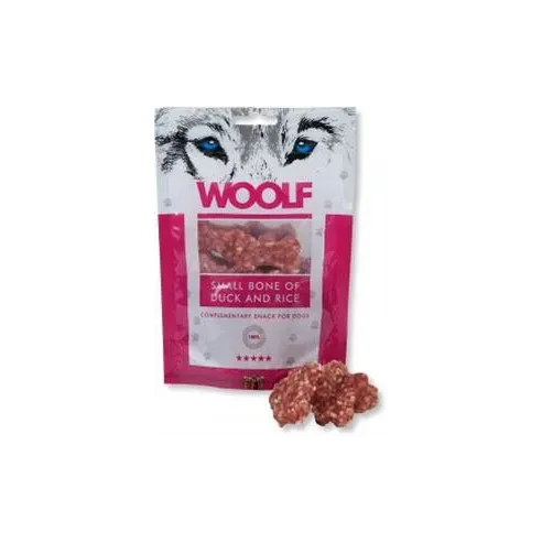 Poslastica Woolf Dog Patka Kost Small & Riža 100 g