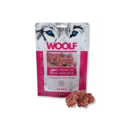 Poslastica Woolf Dog Patka Kost Small & Riža 100 g