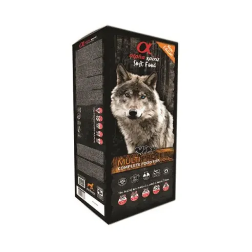 Alphaspirit Complete dog Soft Food - Multiprotein 200 g - 4 vrste mesa