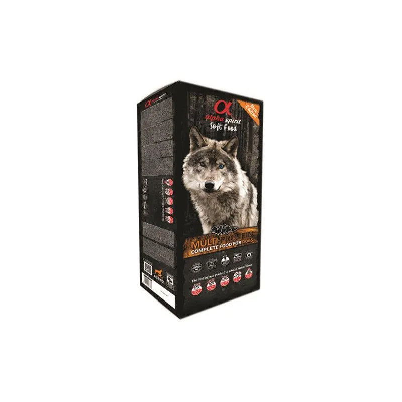 Alphaspirit Complete dog Soft Food - Multiprotein 200 g - 4 vrste mesa