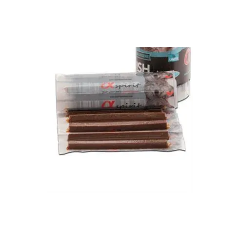 Poslastica Alphaspirit dog Pás riblje štapiće 16 kom 160 g