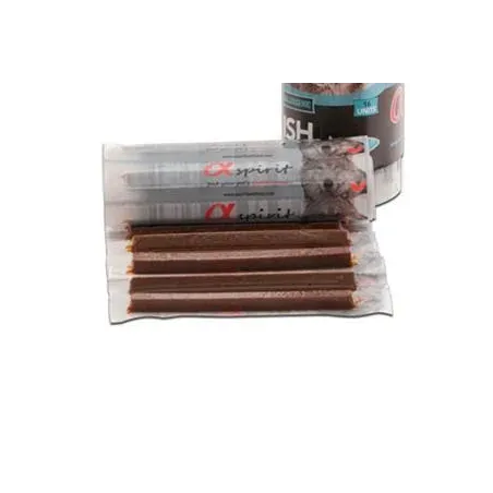 Poslastica Alphaspirit dog Pás riblje štapiće 16 kom 160 g