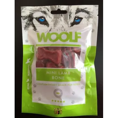 Poslastica Woolf Dog jagnjeća mini kost 100 g