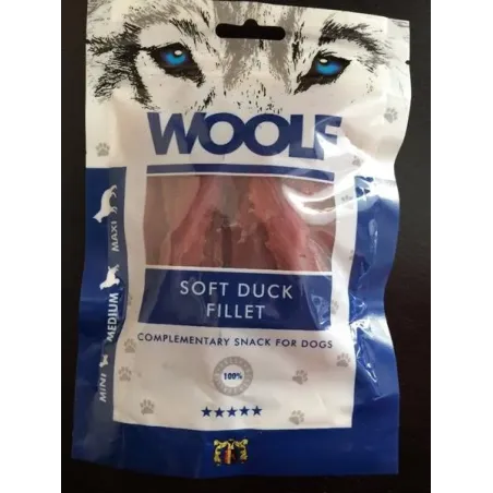 Poslastica Woolf Dog Patka Jerky Mekani Filet 100 g
