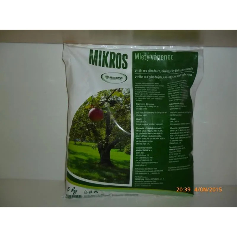 Uhličitan vápenatý 5 kg