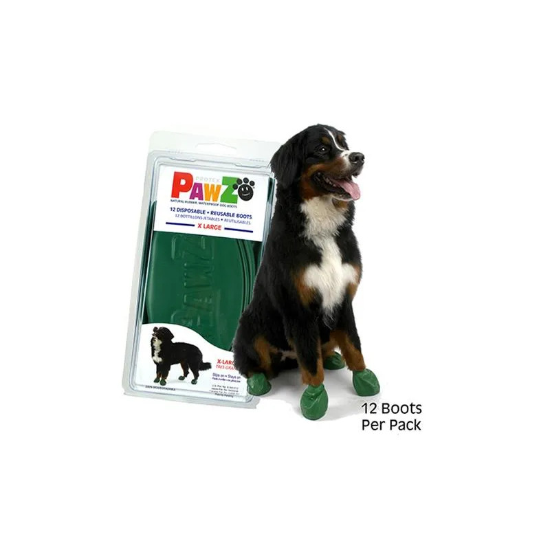 Topánka ochranná PAWZ XLčierna/tmavo zelená)