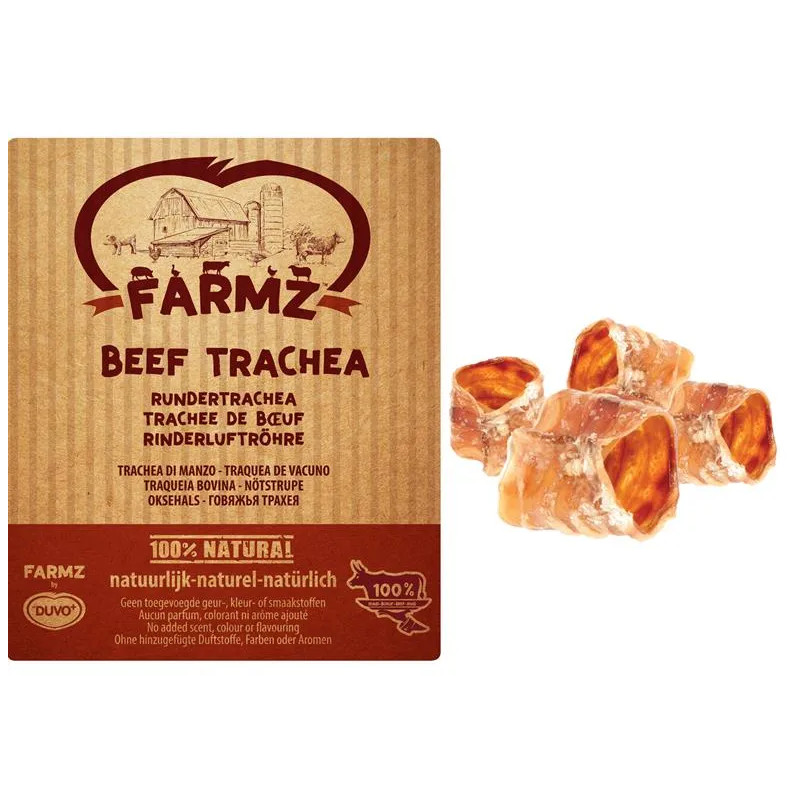 Pamlsok DUVO+ sušená trachea hovädzia 250 g