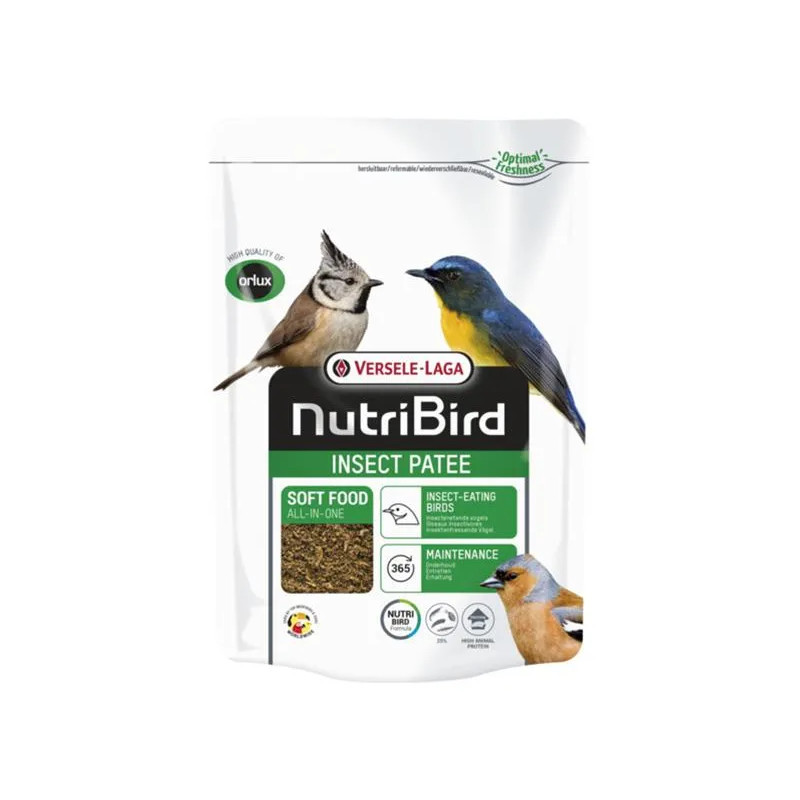 VL Orlux NutriBird Patee - kompletná zmes pre hmyzožravé vtáctvo 250 g