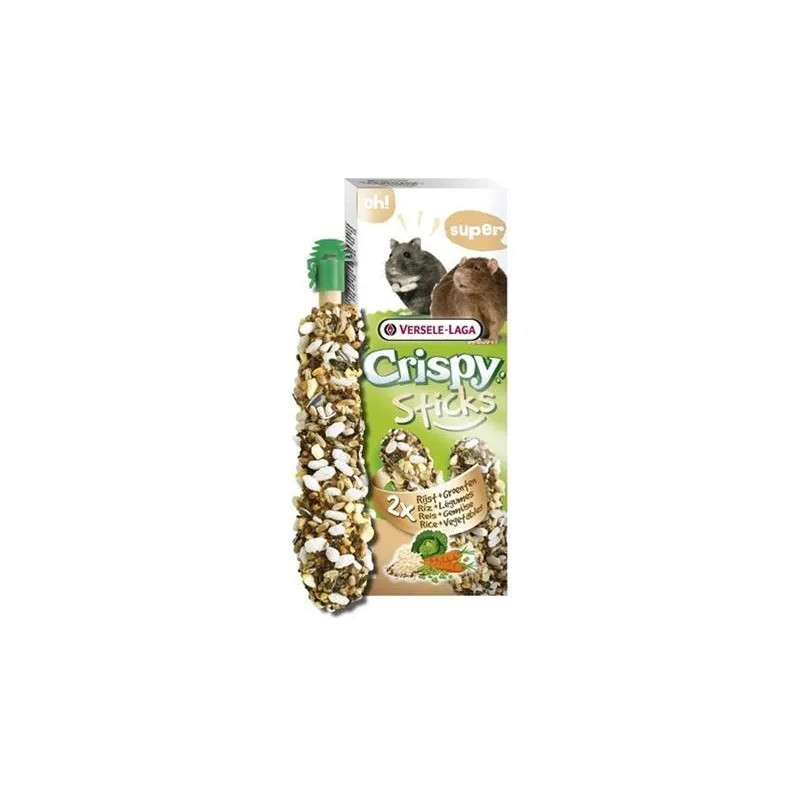Pamlsok VL Crispy Sticks Hamsters-Rats Rice & Vegetables-ryža a zelenina, škrečok/potkan 2 ks 110 g