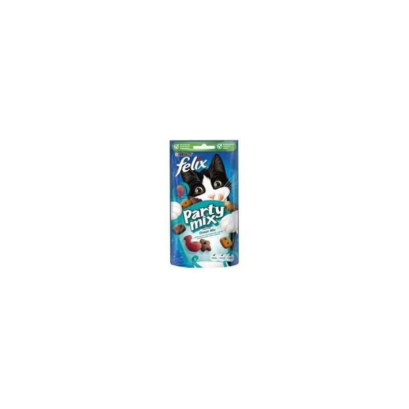 Poslastica NESTLÉ FELIX PARTY MIX cat Ocean mix 8x60 g