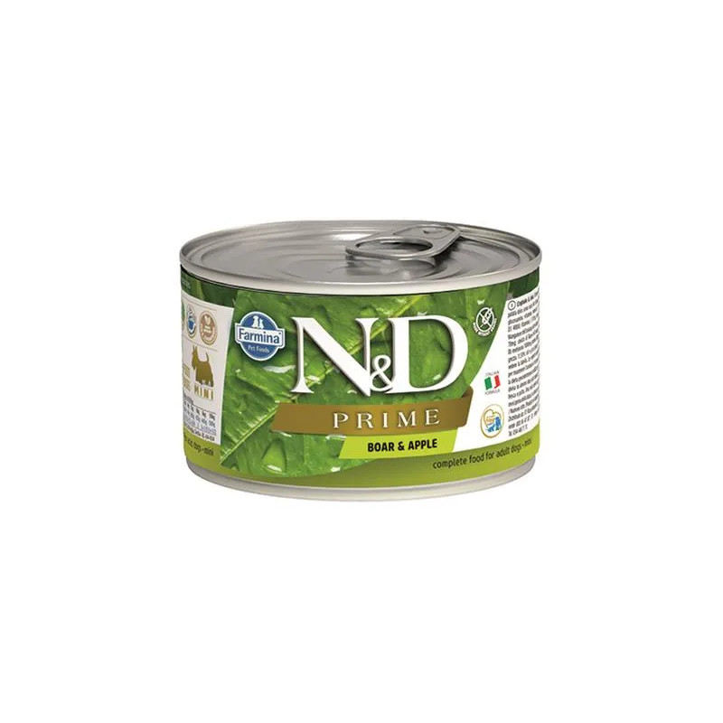 Farmina N&D dog PRIME divlja svinja i jabuka konzerva 140 g