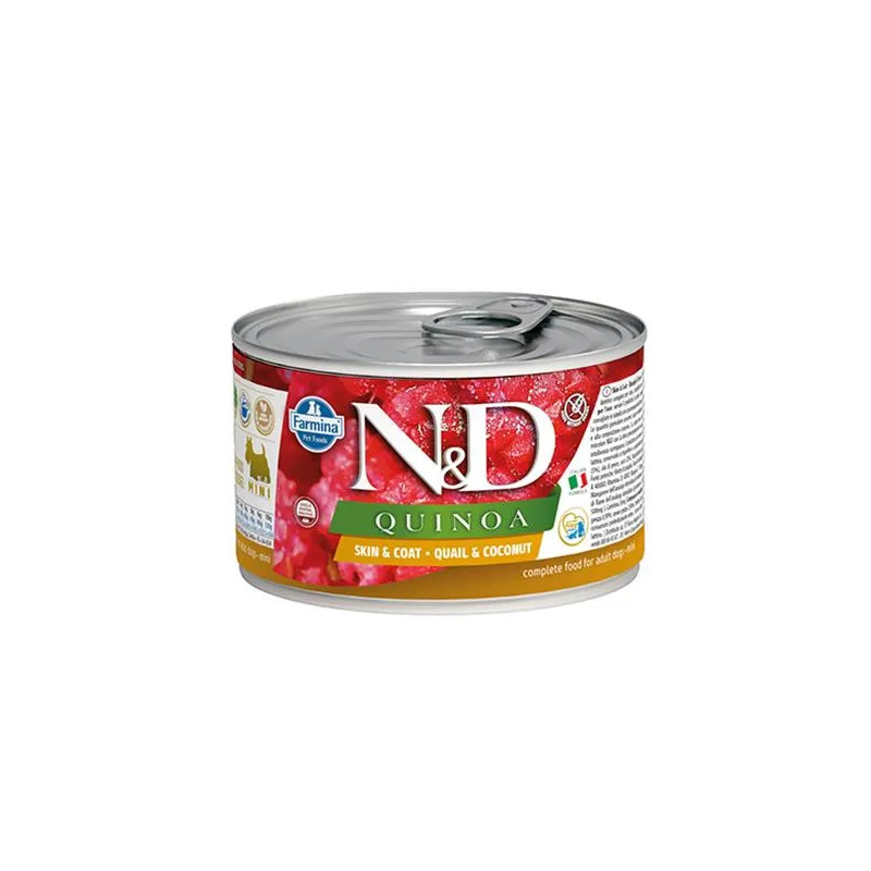 Farmina N&D dog QUINOA prepelica i kokos konzerva 140 g