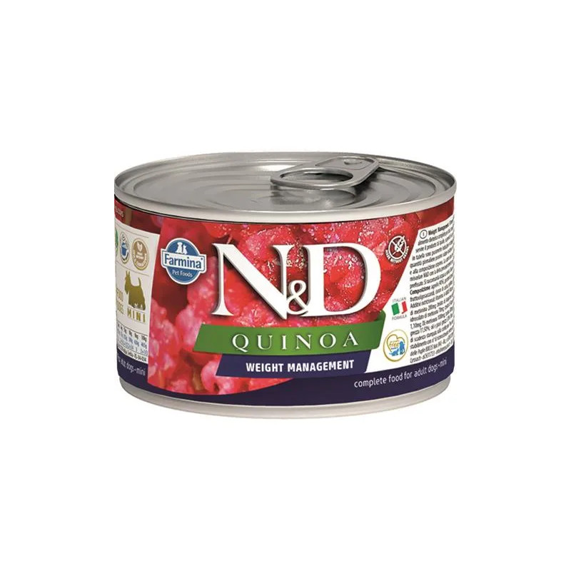 Farmina N&D dog QUINOA konzerva za kontrolu težine 140 g