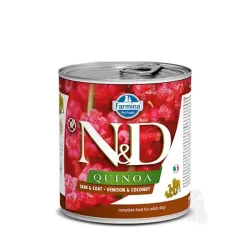 Farmina N&D dog QUINOA srnetina i kokos konzerva 285 g