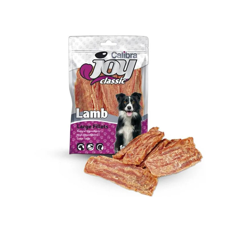Pamlsok CALIBRA Joy DOG Classic Large Lamb Fillets 80g