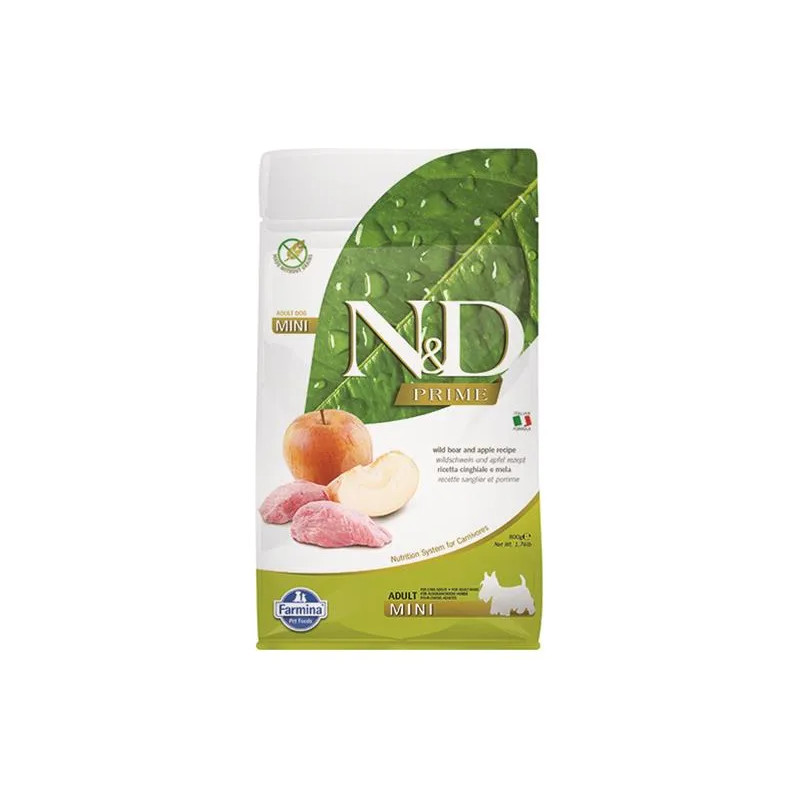 Farmina N&D dog PRIME (GF) adult mini, boar & apple 0,8 kg
