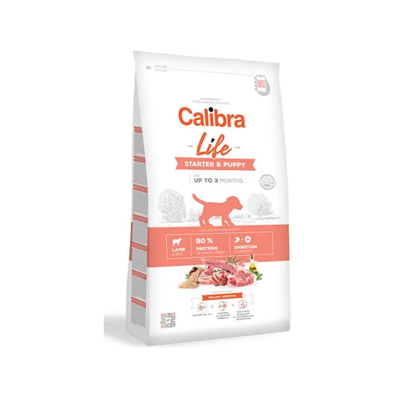 Calibra Dog Life Starter & Puppy Lamb 2,5 kg