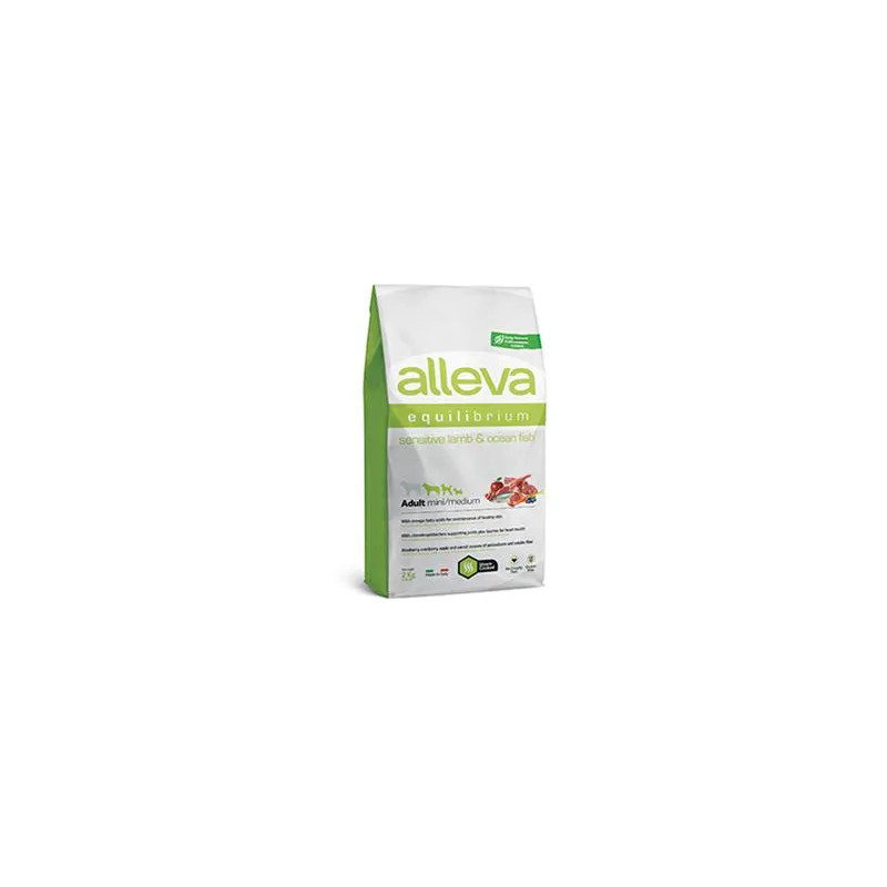 Alleva SP EQUILIBRIUM dog adult sensitive mini & medium lamb & ocean fish 2 kg