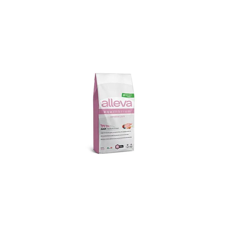 Alleva SP EQUILIBRIUM dog adult sensitive medium & maxi pork 12 kg