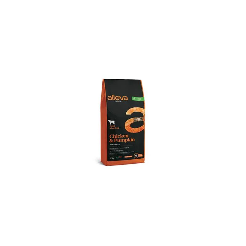 Alleva NATURAL dog adult maxi chicken&pumpkin 12 kg