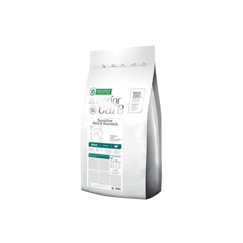 Natures P Superior care dog GF adult Sensitive skin&stomach lamb all breeds 10 kg