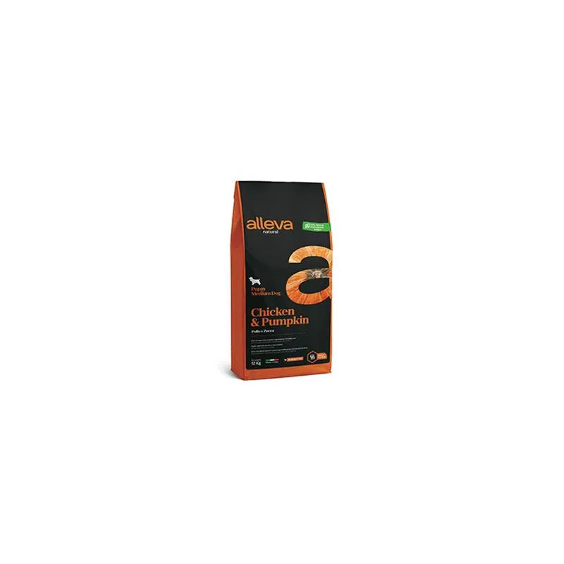 Alleva NATURAL dog puppy medium chicken & pumpkin 2 kg