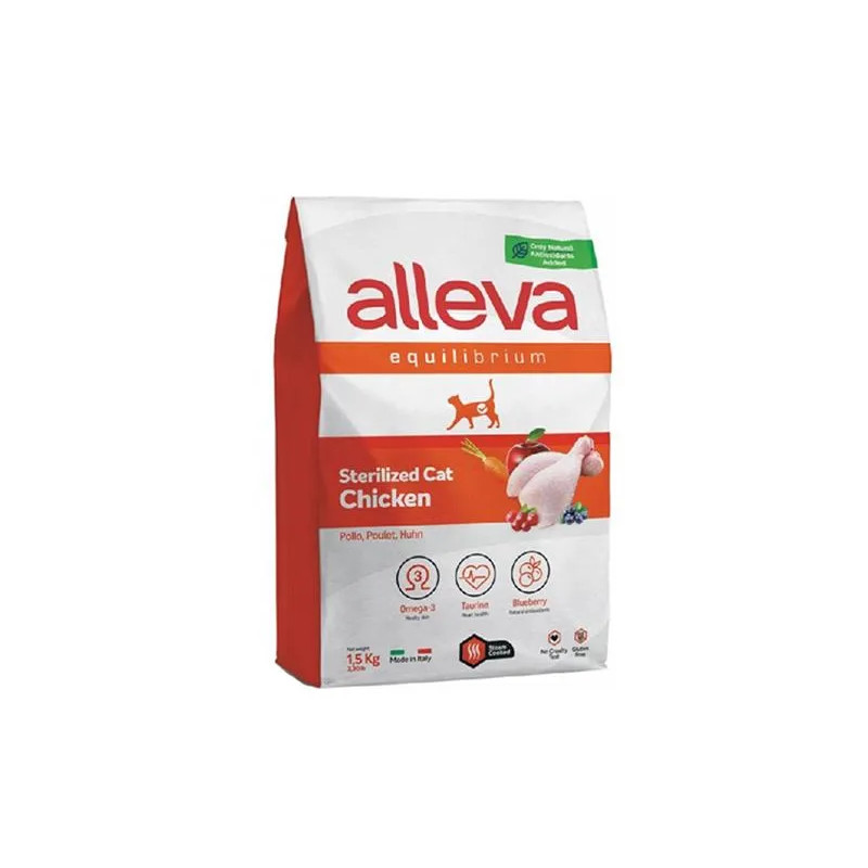 Alleva SP EQUILIBRIUM cat chicken sterilised 1,5 kg