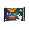 Nestlé FELIX Sensations Multipack za mačke govedina & piletina u želeu vrećica 4x85 g