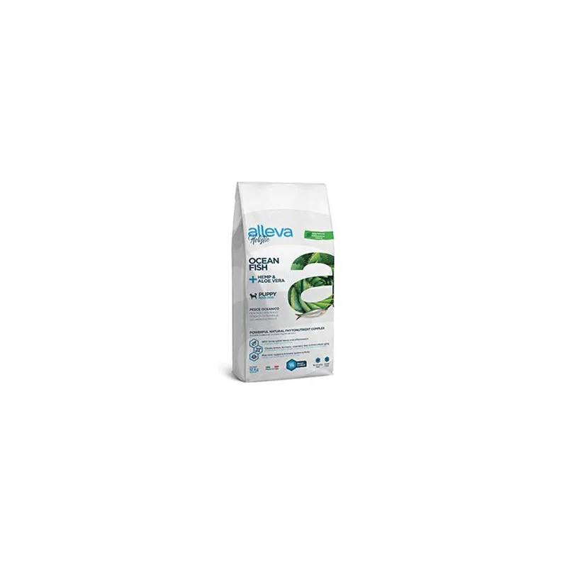 Alleva HOLISTIC dog puppy & junior  maxi fish 12 kg