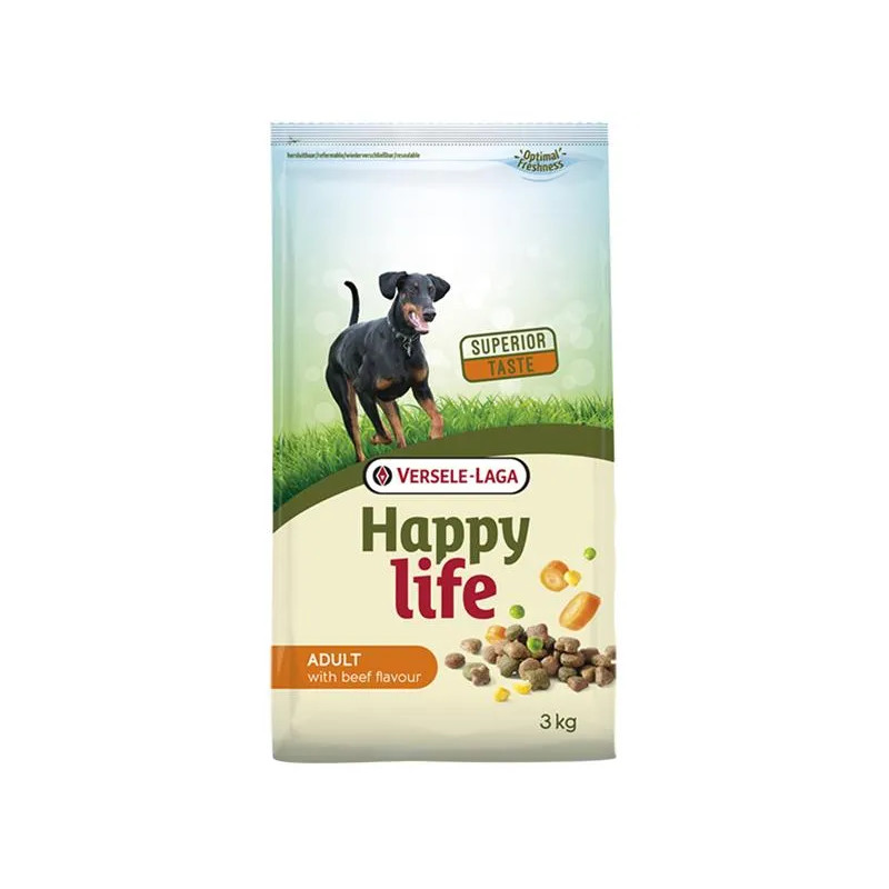 VL Happy Life dog Adult Beef 15 kg