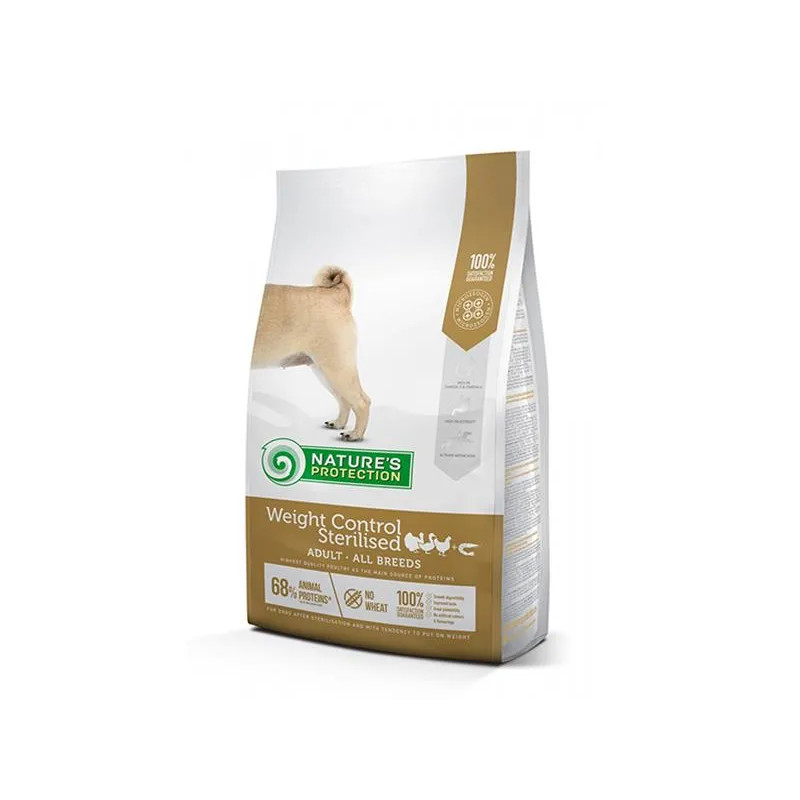 Natures P dog adult weight control sterilised poultry with krill all breeds 12 kg