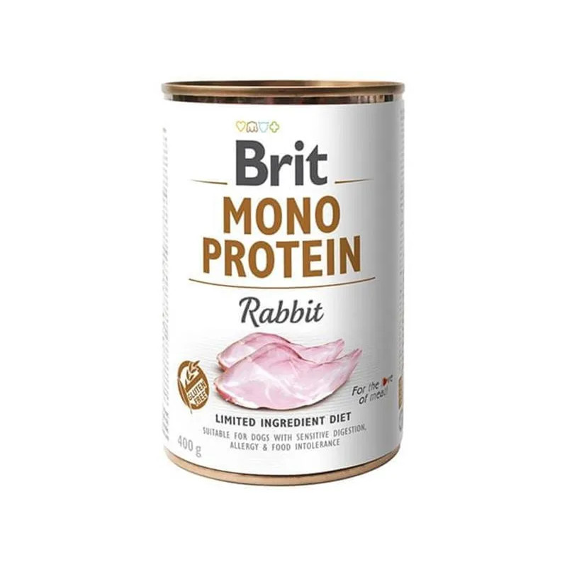 Brit Mono Protein Rabbit 400 g konzerva