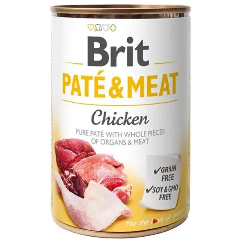 Brit Pašteta & Meso Piletina 400 g konzerva
