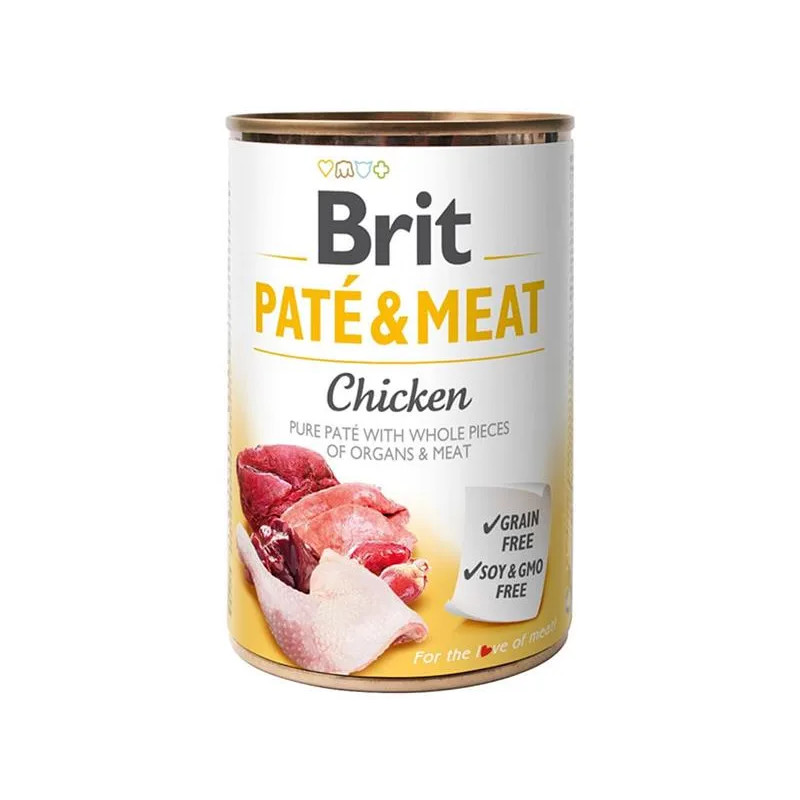 Brit Pašteta & Meso Piletina 400 g konzerva