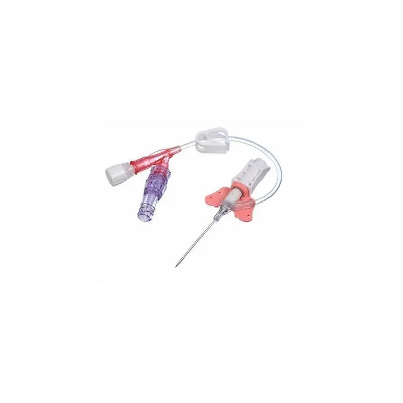 Kanyla i.v. SafeVet Combi KRUUSE, 1,1 x 32 mm (20G x 11/4"), ružová