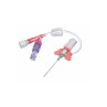 Kanyla i.v. SafeVet Combi KRUUSE, 1,1 x 32 mm (20G x 11/4"), ružová