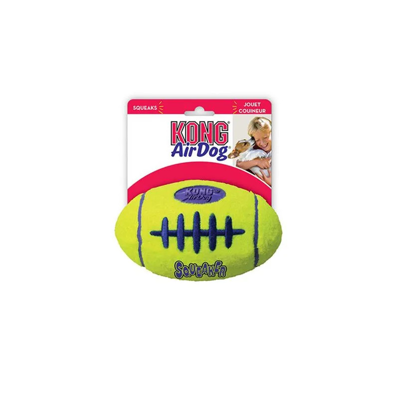 Hračka Kong Dog Airdog Lopta rugby s pískatkom tenis, guma vulkanizovaná, L