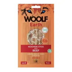 Poslastica za pse Woolf Dog Earth NOOHIDE S Govedina 90 g