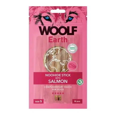 Poslastica Woolf Dog Earth NOOHIDE S losos 90 g