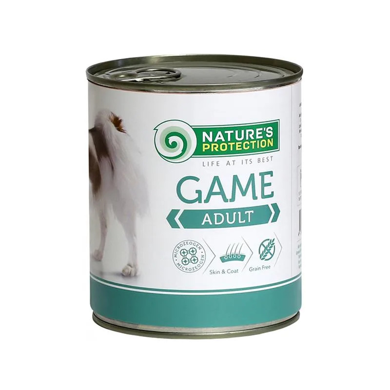 Natures P KONZERVA za odrasle pse – divljač 800 g