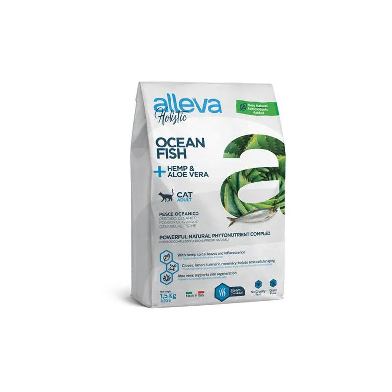 Alleva HOLISTIC cat adult ocean fish 1,5 kg