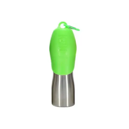 Nehrđajuća boca za vodu za psa, zelena KONG H2O (740 ml/25 oz) Stainless Steel Bottle Green
