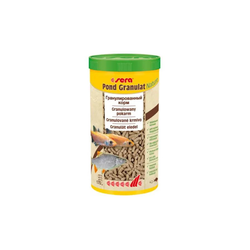 Sera Pond Granulat Nature krmivo pre jazierkové ryby 3800 ml